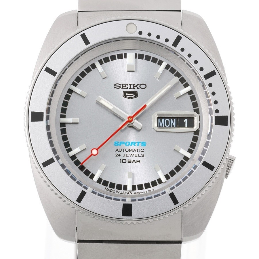 Seiko 5 Sports SBSA269 / 4R36-16C0 Silver Automatic Used – Arrival