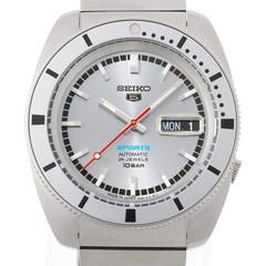 Seiko 5 Sports SBSA269 / 4R36-16C0 Silver Automatic Used – Arrival