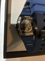 Invicta S1 Rally Interstellar Automatic Navy Blue Dial Men’s skeleton rare!!!
