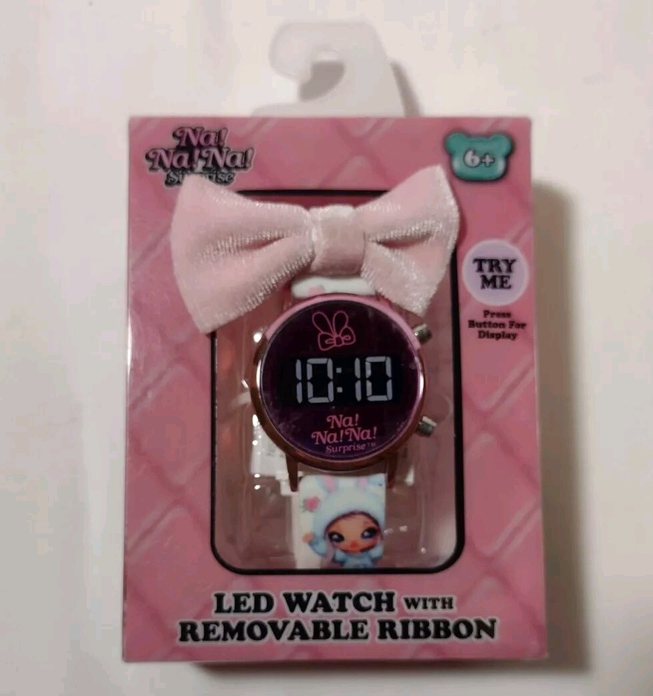 NaNaNa Surprise LED Watch With Removable Ribbon New In Box