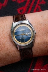 Seiko Lord Matic 5606-7270 Automatic – JDM Blue Dial – Quickset Works