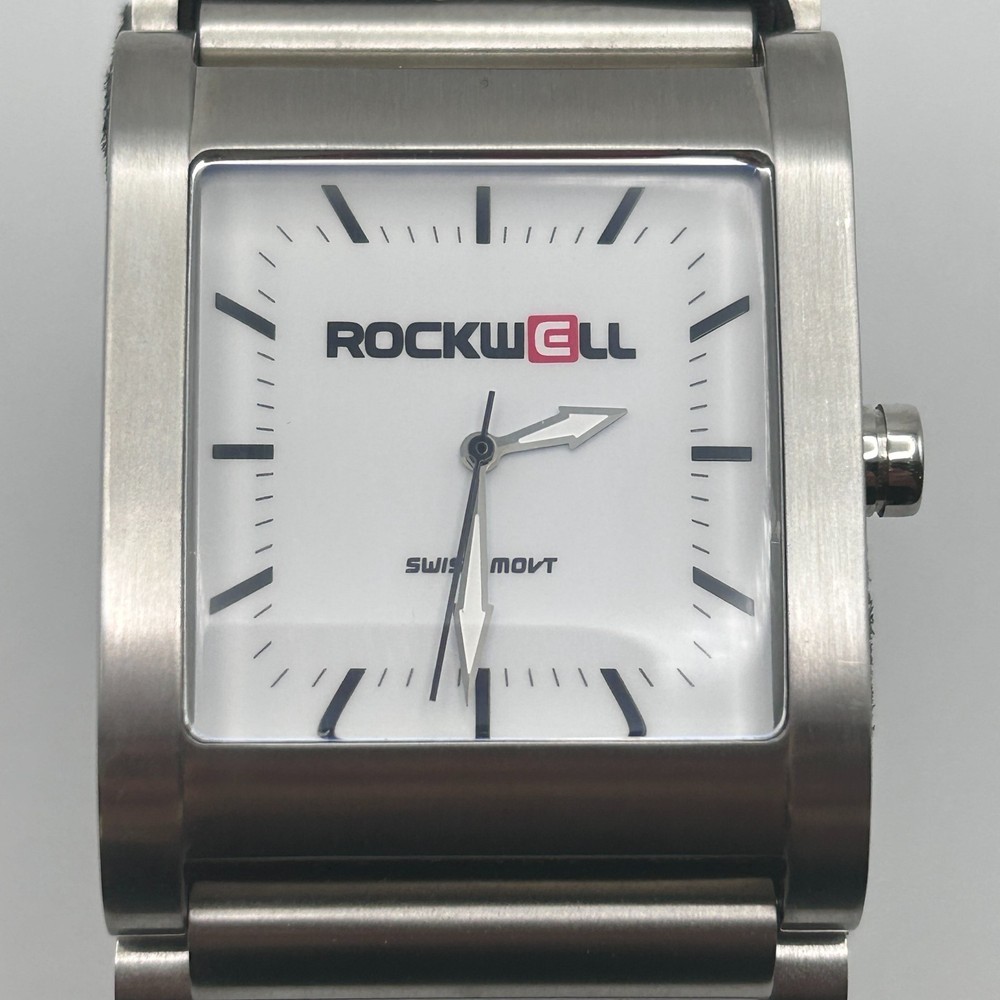 Rockwell Rook Men’s Watch RK101 Stainless Steel 38MM W/ Extra Links