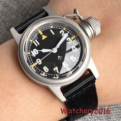 Tandorio New Military 36mm Frogman Army Miyota 8215 Auto Watches For Men 20ATM