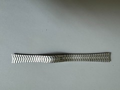 NOS Vintage Ebel Classic Wave watch stainless steel bracelet 13mm