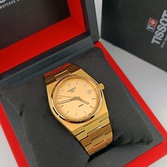 Tissot PRX/316L Champagne Dial T137.410.33.021.00 Men’s Quartz Watch 40mm Steel