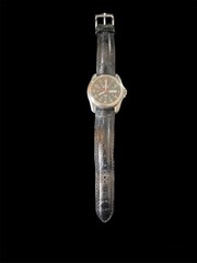 Authentic SWISS MILITAY 096-1009 100M Stainless Steel 9.5in watch – New Battery