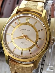Waltham 34.5 mm G.P mens vintage watch.