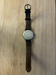 Mens Passages Quartz Watch Needs Battery. Band Has Wear. See Photos.