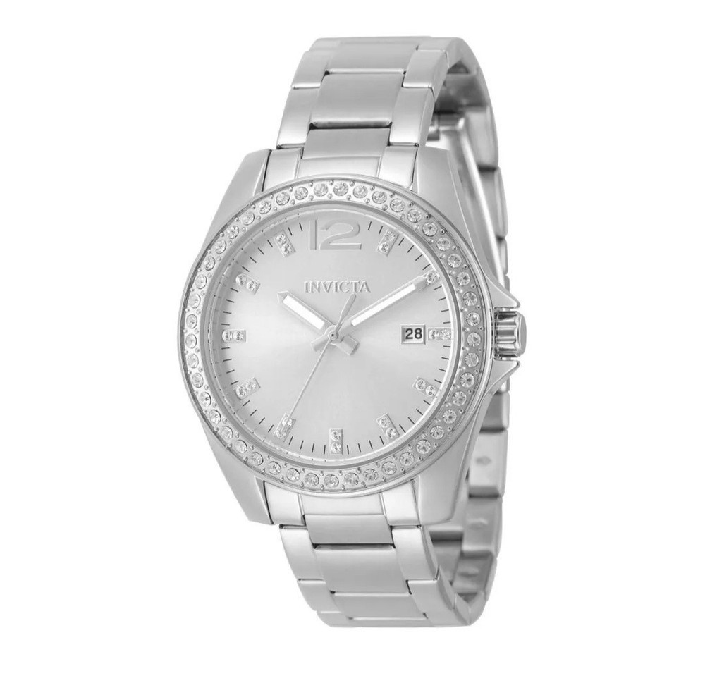 Invicta Angel Women’s Watch 38mm 49846 Stainless Steel/Silver Dial New!!