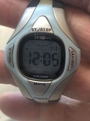 Women’s/Kid’s TIMEX 1440 Sports Watch Blue/Silver/Black Digital LCD Sport Watch