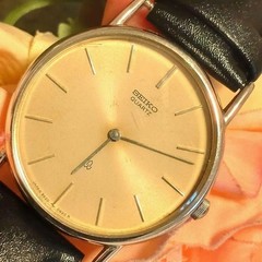 Working/New Battery SEIKO Seiko Quartz Chariot Men’s Watch New Strap