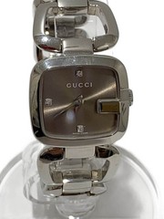 GUCCI G-Collection Quartz Stainless Steel 125.5 Women’s Watch From Japan G0507