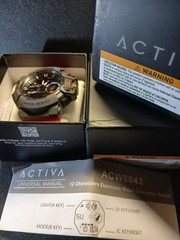 Activa Vord X Invicta Watch. Red/Black. Daily Wear ACW8043-006
