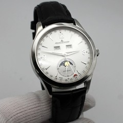 Jaeger-LeCoultre Master Calendar 39mm Steel Silver Dial Men Watch Q1558420