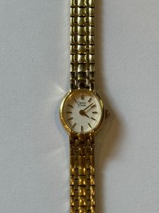 Caravelle by Bulova, Women’s Gold Tone Watch, Quartz Japan Movement