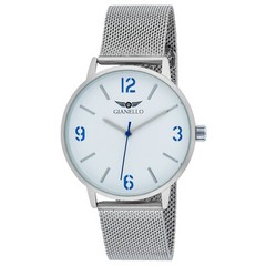 Gianello Men’s Londa Mesh Bracelet Watch – 3 Colors Available