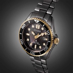 CITIZEN PROMASTER LIGHT in BLACK BN0264-53E Eco-Drive Black Dial Men Diver Watch