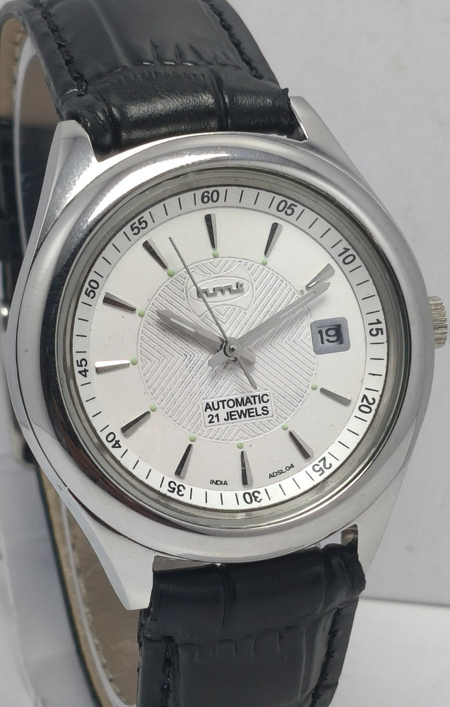 HMT ADSL 21 Jewels Automatic Date Wrist Watch For Men’s In Working Condition