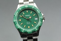 [Near MINT] Tissot PR 50 Atollo J185/285K Green Quartz Men’s From Japan #3545
