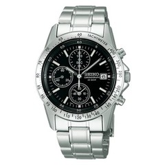 Seiko Selection Men’s Quartz Chronograph Watch SBTQ041 Silver form JAPAN F/S
