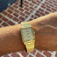 BEAUTIFUL Benrus Men’s Tank Watch – READ Description