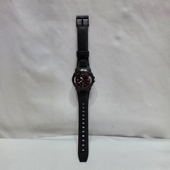 MENS CASIO 2719 – MW-600 W.R. 10 BAR RED DIAL QUARTZ WRIST WATCH