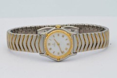 Ebel Sport Classic Ladies Watch 23mm Steel/Gold 1057901 Vintage Diamonds 10
