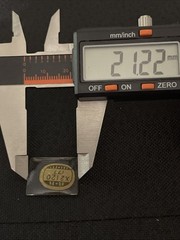 Bulova BB Watch Crystal 21.2 X 17.6 Mm Mineral Glass Nos Dome Rectangle #047
