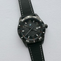 BMW Classic Collection Driver Pilot Design Sport Car Accessory Swiss Movt Watch