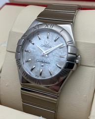 *Box/Papers* Omega Constellation Ladies Quartz Watch 27mm 123.10.27.60.05.002