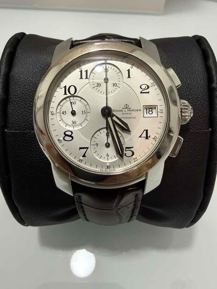 Baume & Mercier Capeland MOA08416 Automatic Chronograph 42mm Men’s Watch ETA 775