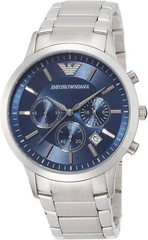 [Emporio Armani] Watch RENATO AR2448 Men’s Silver