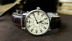 Watch Pobeda Pilot Soviet Mechanical leather strap Men’s Vintage MILITARY