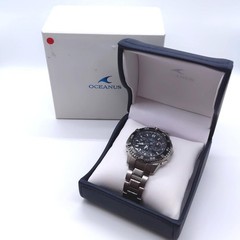 CASIO OCW-P500 OCEANUS Solar Radio Watch Wristwatch Works Men 5310