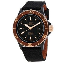 Glycine Combat Sub Automatic Black Dial Men’s Nylon Watch GL0093