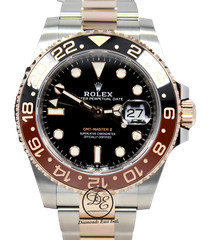 Rolex GMT-MASTER II 126711 ROOT BEER 18K Rose Gold /SS Ceramic B/PAPER *UNWORN*