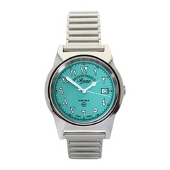 West End Watch Co 684110 3377W-LUM Swiss Quartz 38mm Turquoise Dial Men’s Watch