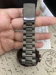 CITIZEN Attesa Black Titanium Men’s Radio Solar Full Link at8185 62e