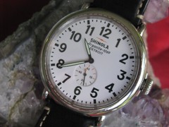 Shinola Argonite 1069 Runwell Stainless Steel 47mm Wrist Watch Detroit MI w/Box