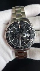 TAG Heuer Aquaracer Men’s Black Watch, CAJ2110, Great Condition, Recent Serviced