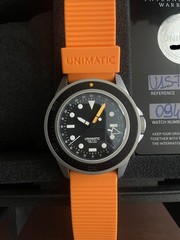 Unimatic x Exquisite Timepieces GMT Limited Edition U1S-T-GMT-ET W/Box & Papers
