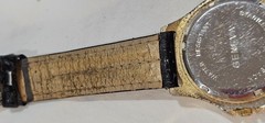 Geneva Stainless Steel Watch Waterproof Leather Band Quartz Wristwatch