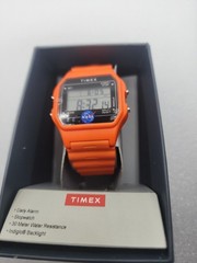 Timex x NASA Artemis ‘Lunar Orange’ 36mm Watch (TW2Y13300) NEW • SHIPS FROM USA