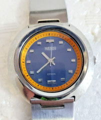 Citizen Independent 1481010 VHTF rare UFO. Runs.