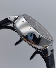 Louis Vuitton Tambour Reveil GMT Alarm Date Automatic Brown Dial Steel – Q1151 –
