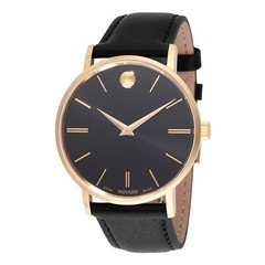 Movado 0607988 Men’s Signature Autmatic Black Dial Automatic